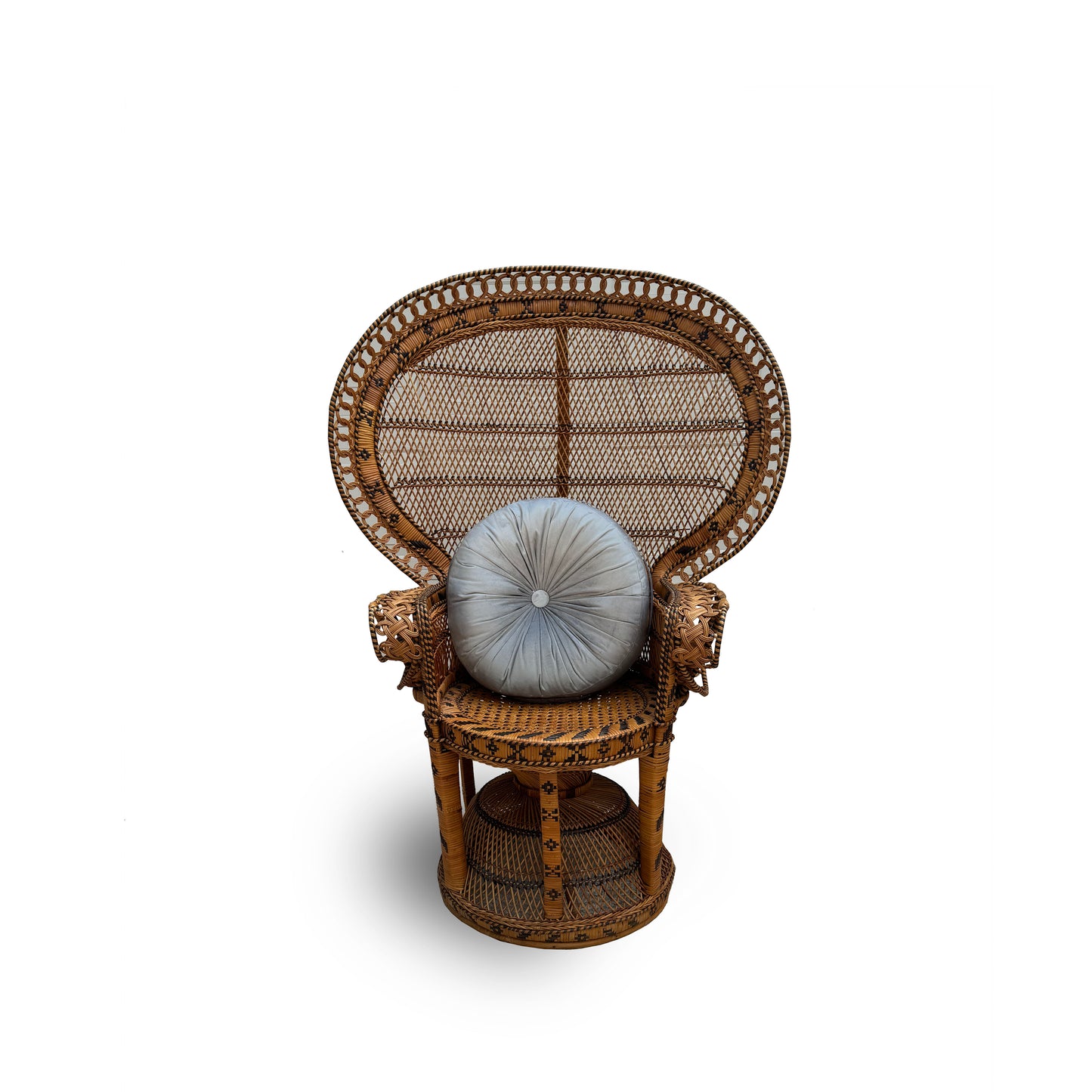 Vintage Peacock Chair